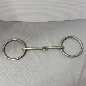 Vintage Snaffle Classic Horse Bit Made in England Never Rust Equestrian Tack